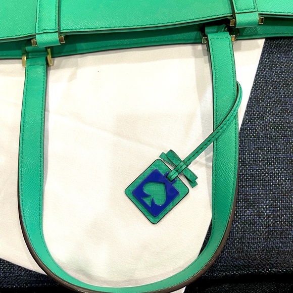 Kate Spade jules grant street large tote in verna (green) - Picture 8 of 16